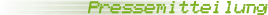 Pressemitteilung